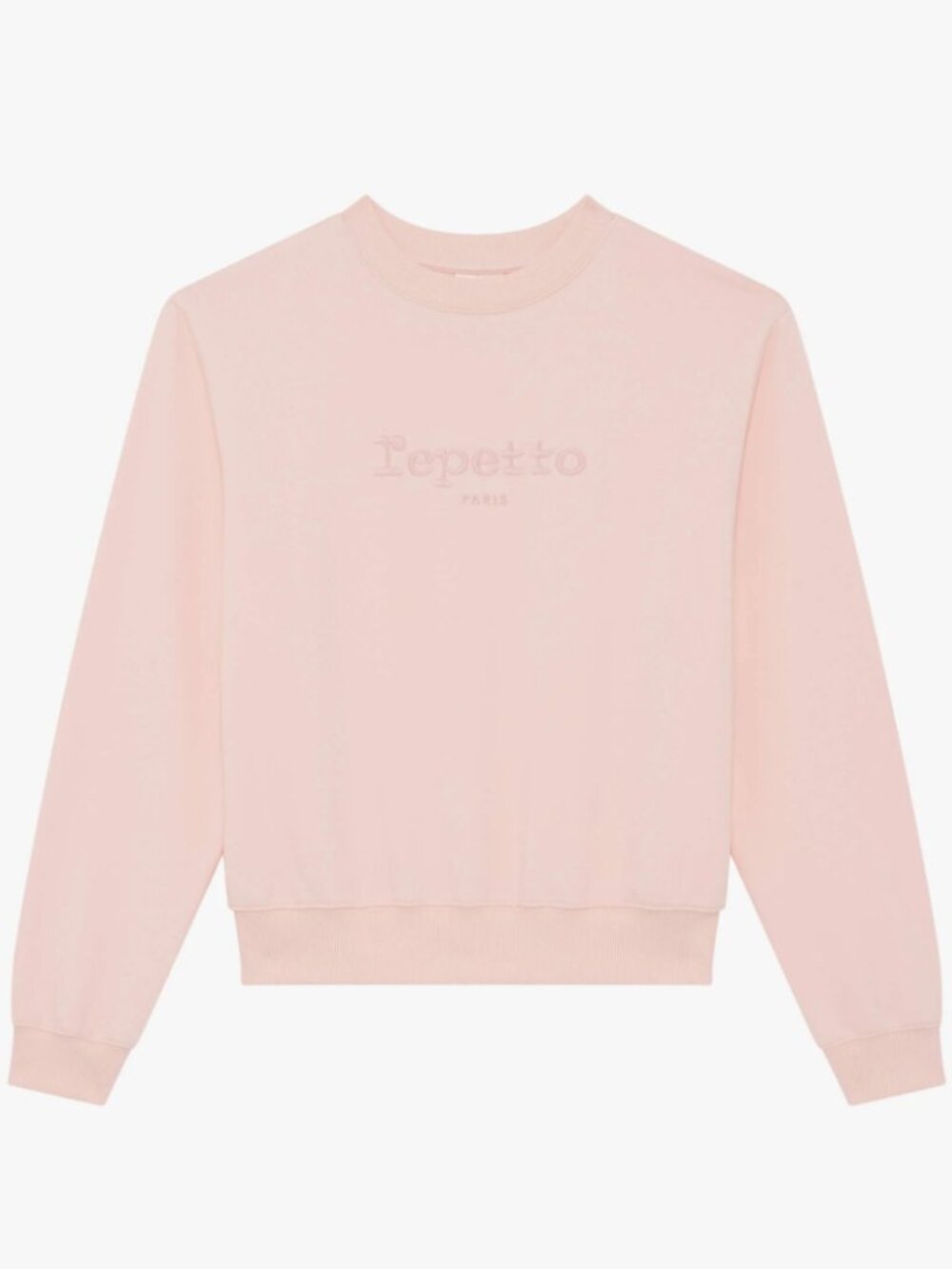 Repetto Essentiels Repetto Sweat Crewneck in Icon Pink LARGE NWOT - Picture 1 of 6